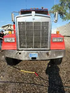 Wash a Semi Truck Billings Montana